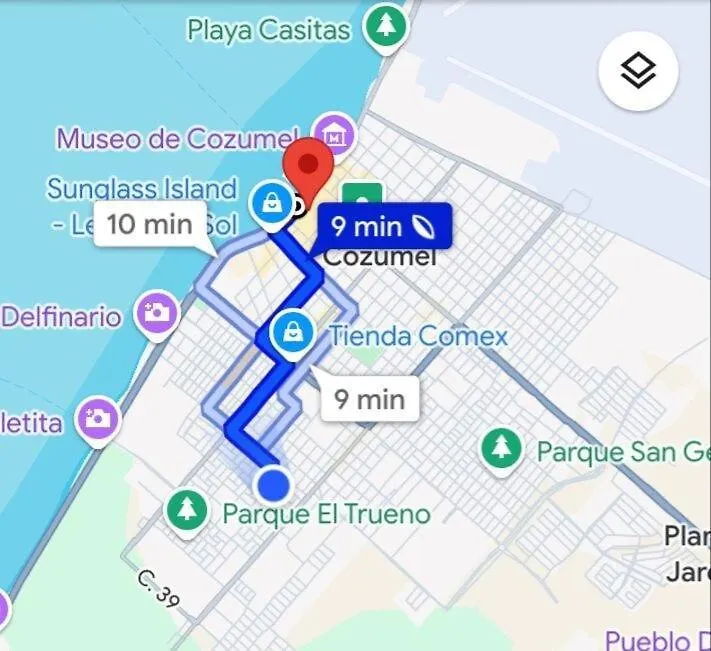 Casa Alamo En Cozumel 아파트