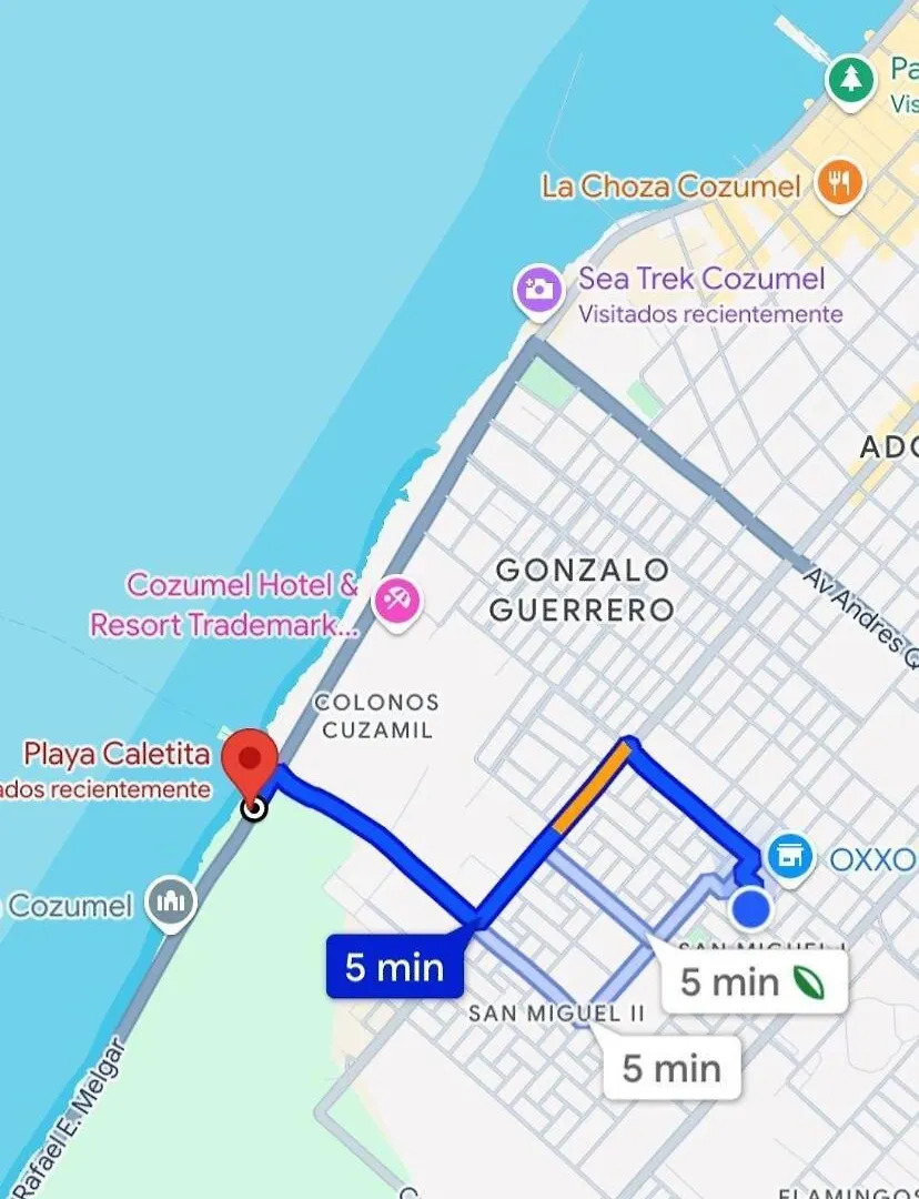 شقة Casa Alamo En كوزوميل المكسيك